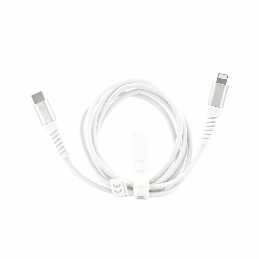 Prio Lade- Charge & Sync USB C auf Lightning Mfi -zertifiziert 1,2 m weiß