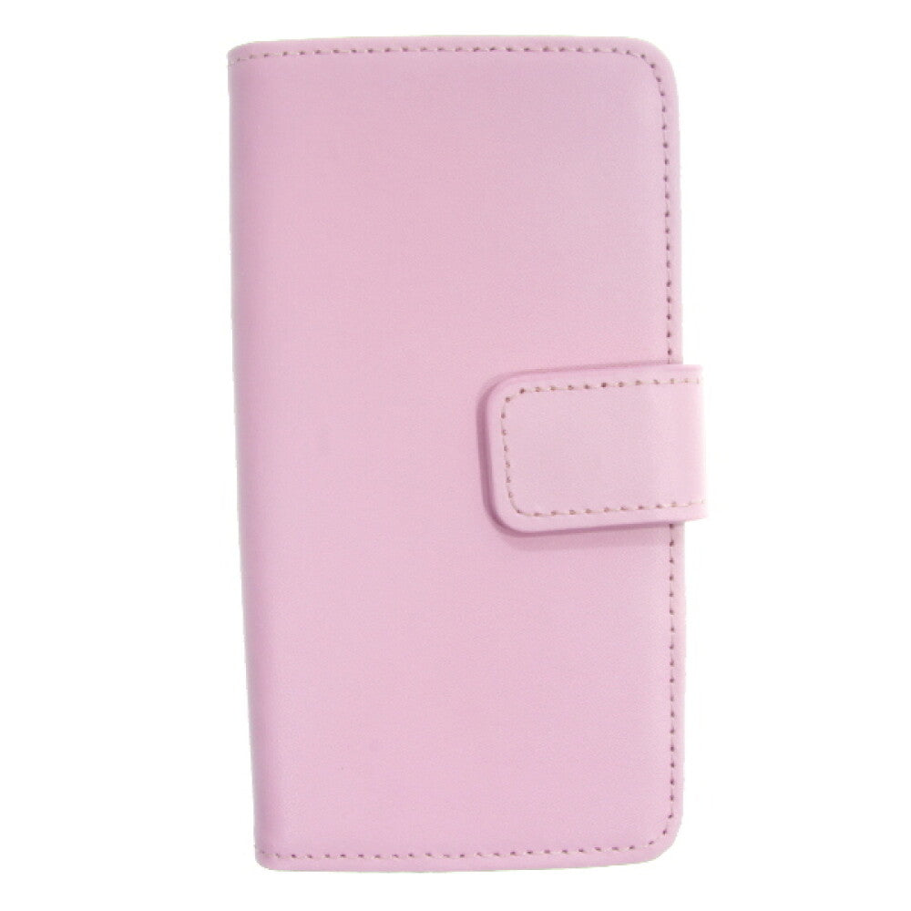 Book Case Handyhülle für HTC M4 Mini Rosa Leder 4250710542529