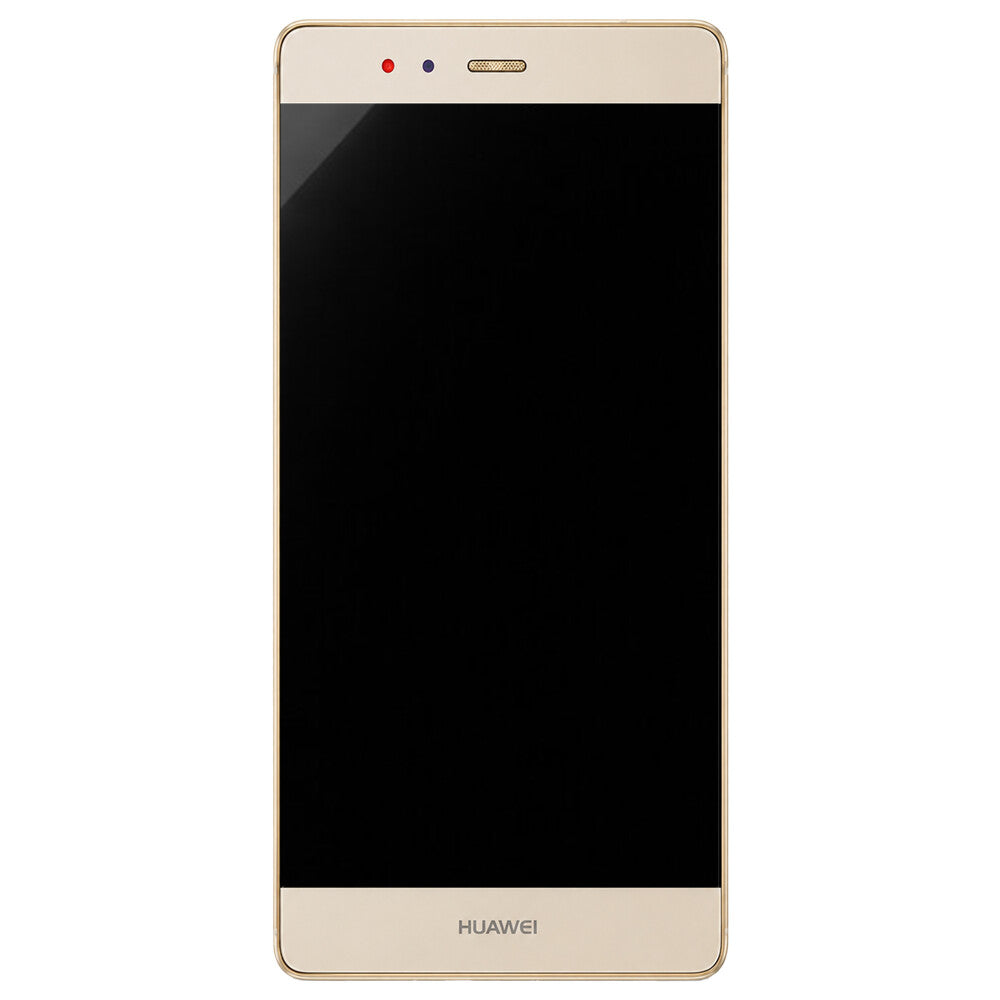 Display für Huawei P9 LCD + Rahmen Gold Bildschirm Touch Ersatz