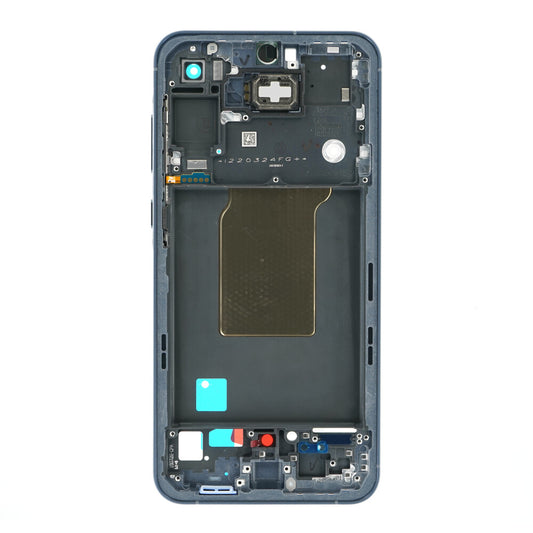 Original Mittelrahmen für Samsung Galaxy A55 SM-A556 marineblau GH82-34309A
