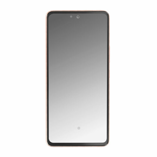 Samsung Display-Einheit + Rahmen A536B GH82-28024D Galaxy A53 5G peach