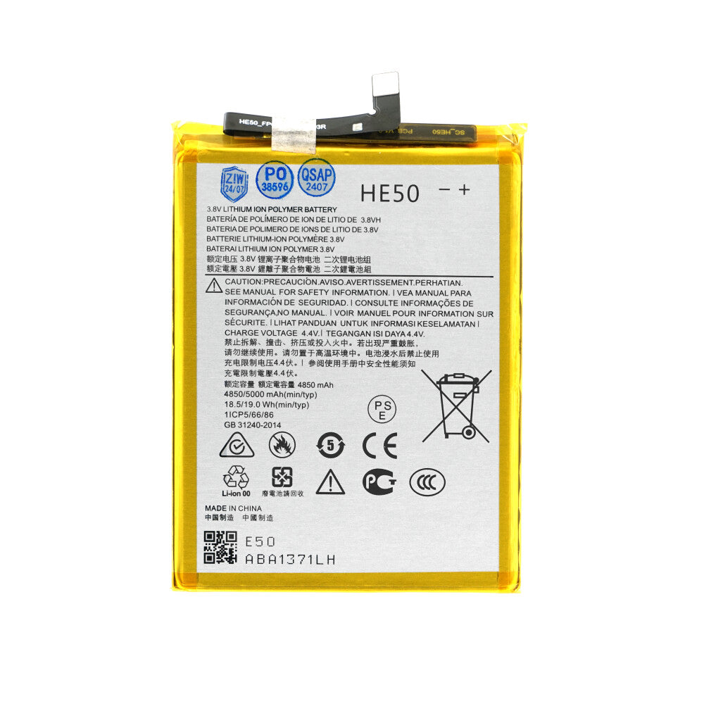 HE50 Akku für Motorola E4/E5 Plus 2800mAh Batterie Ersatzakku