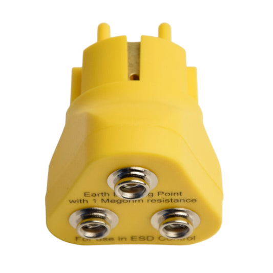 Original EU-Erdungsstopfen mit 3 x 10 mm Bolzen KS-57130