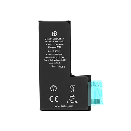 prio Akkuzelle für iPhone 11 Pro Max (ohne Flex-Kabel) Bulk