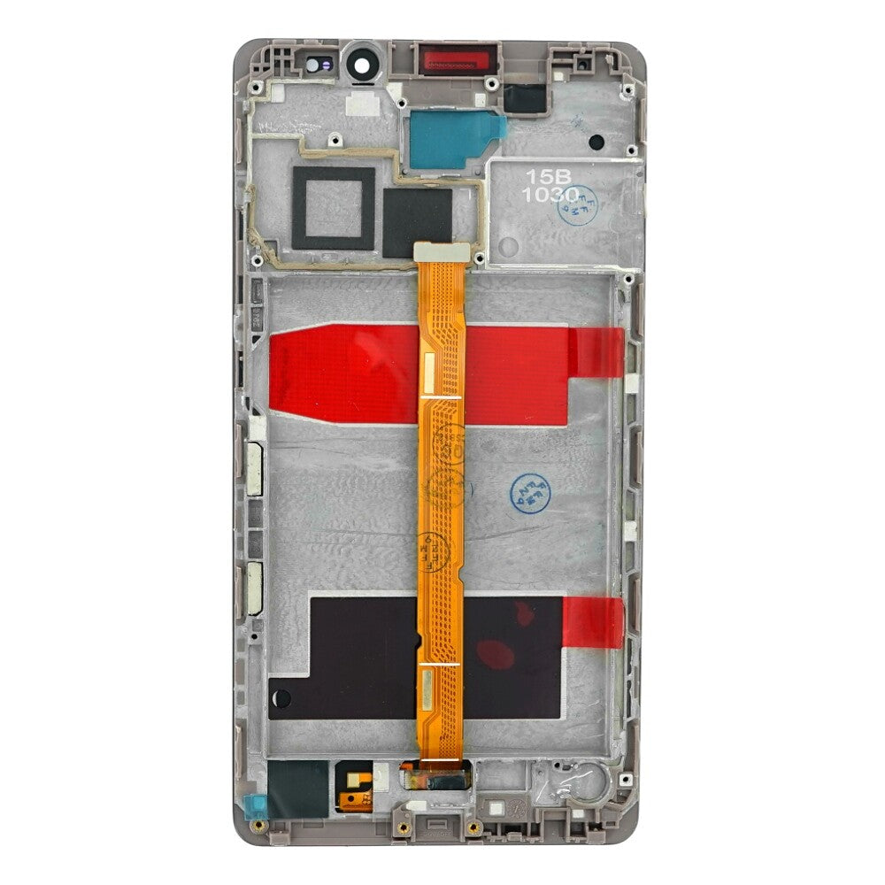 Display für Huawei Mate 8 mokkabraun LCD + Rahmen Bildschirm Touch