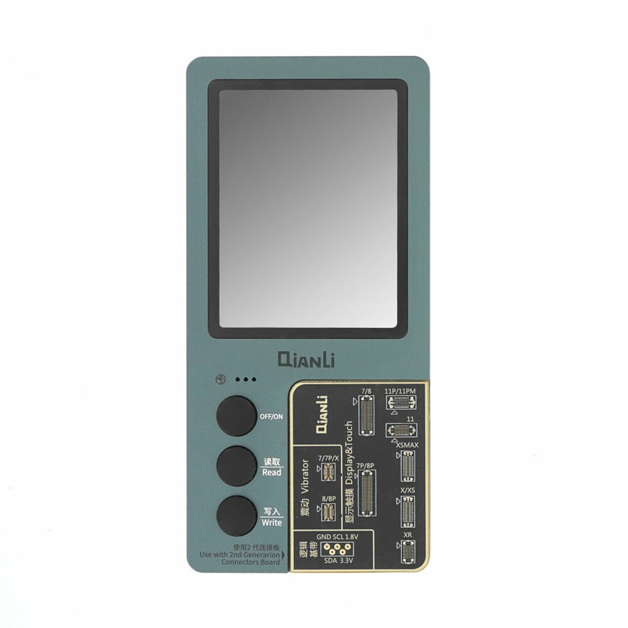 Qianli iCopy Plus 2.2 Version + 4x Boards (Akku + Face ID + Datenkabel/Headset + LCD True Tone Board)