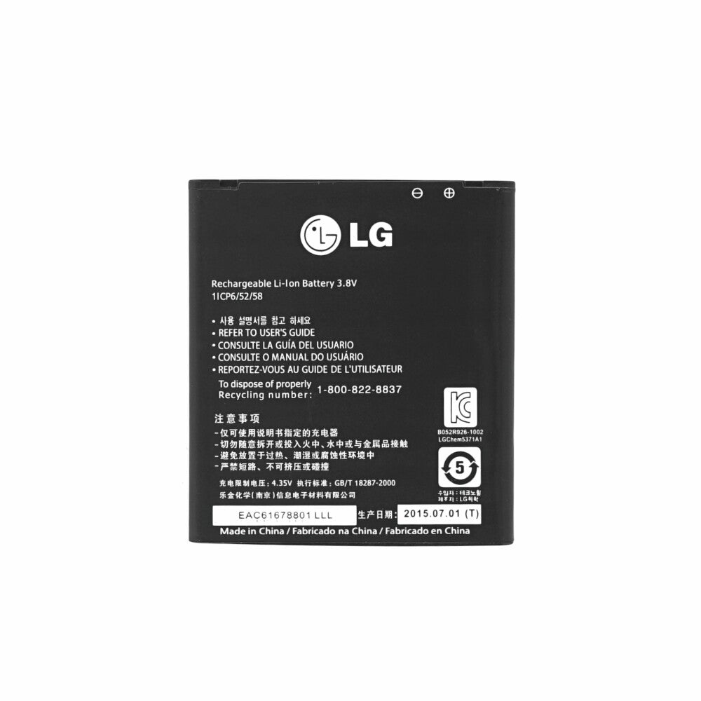 Original BL-49KH Akku für LG P930 P936 LU6200 SU640 VS920 2150mAh EAC61678801