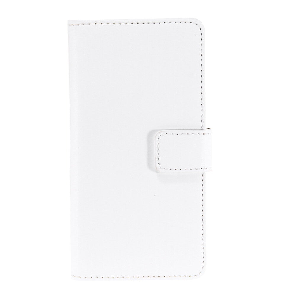 Lederhülle Handyhülle für Samsung Galaxy Alpha Weiß 4250710555574