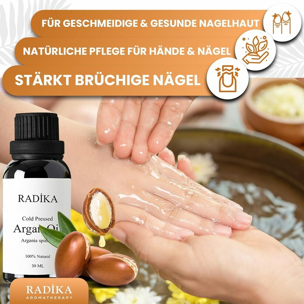 Arganöl, Kaltgepresst, 100% Rein, BIO, natürlich, 30 ml