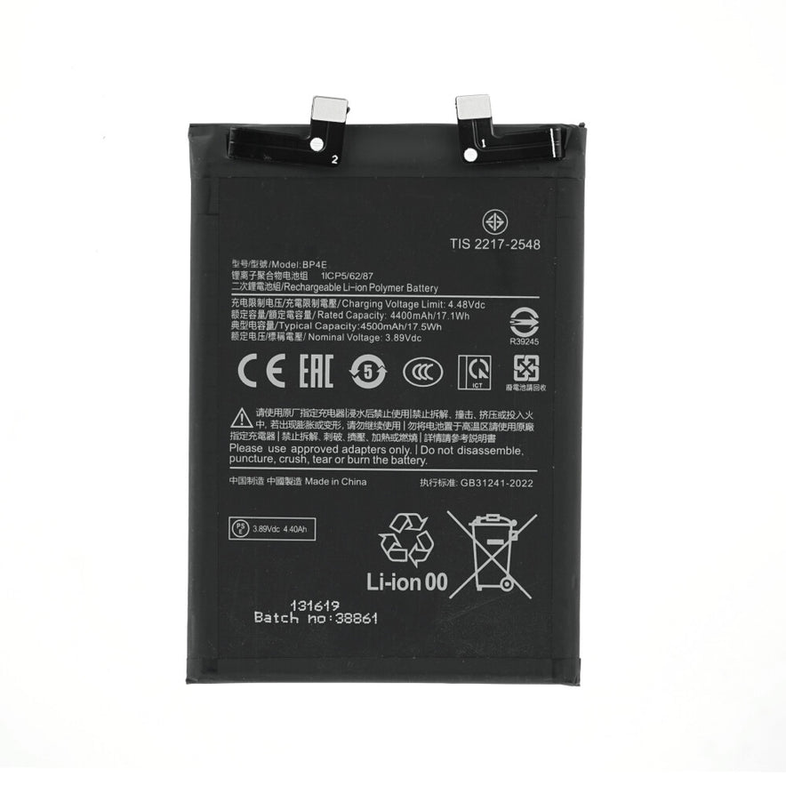 BP4E Akku für Xiaomi 13 Lite, Batterie Ersatzakku, 4000mAh wie Original