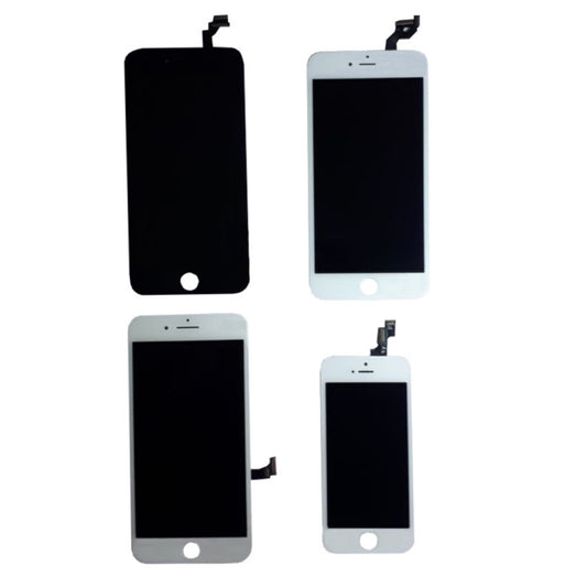 IPhone LCDs with mixed errors (stripes on the display)