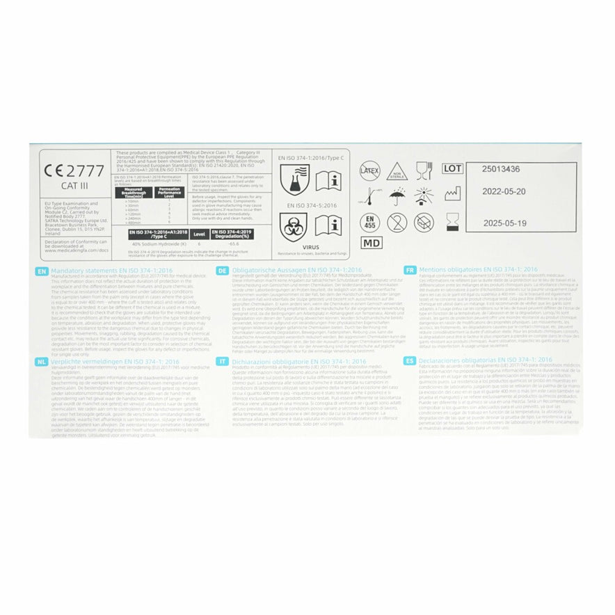 Kingfa Nitrile Gloves 100 pieces size S