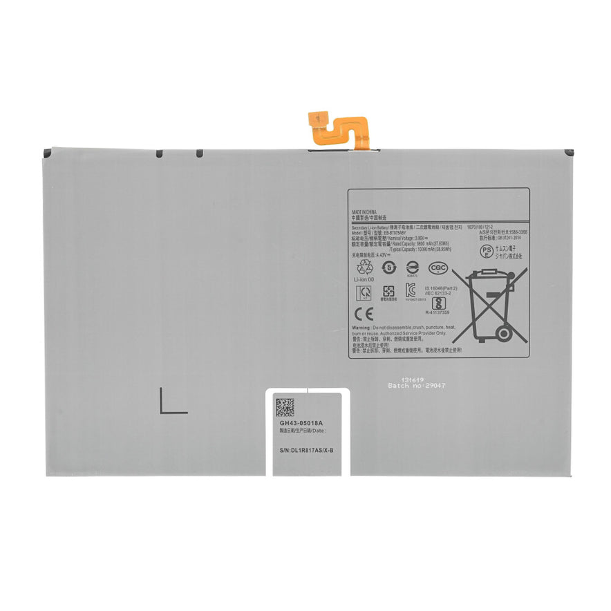 Akku für Samsung Galaxy Tab S8+ S7+ S7 FE EB-BT975ABY wie Original 10000mAh