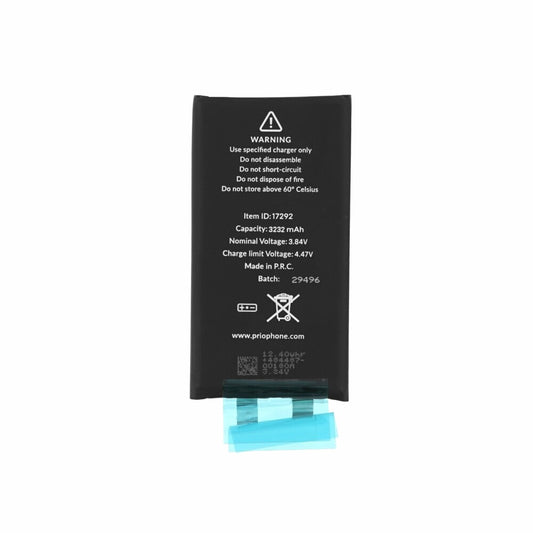 prio Akkuzelle für iPhone 13 (ohne Flex-Kabel)