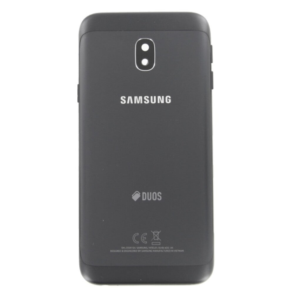 Original Samsung Akkufachdeckel Galaxy J3 2017 DUOs J330F - Schwarz GH82-14891A