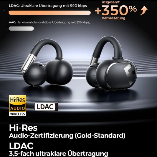 SoundPeats Clip1 TWS Headset schwarz