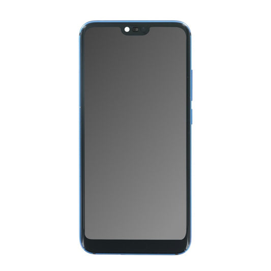 Display für Huawei Honor 10 Blau LCD + Rahmen Touch Ersatz