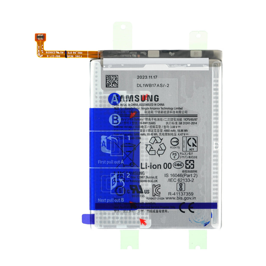 Original Samsung Akku EB-BM135ABS für Galaxy M13 A13 5G 5000mAh GH82-29136A