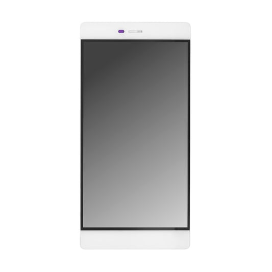Display für Huawei Ascend P8 Weiß LCD + Rahmen Touch Ersatz