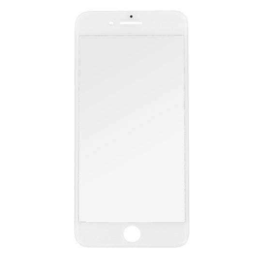 Touchscreen für iPhone 7 Plus LCD + Rahmen Weiß Bildschirm