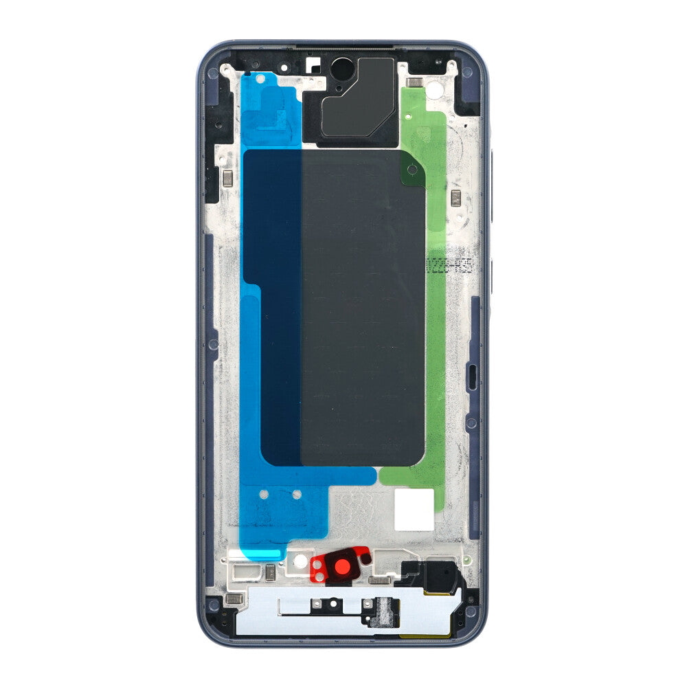 Original Mittelrahmen Samsung Galaxy A35 SM-A356 marineblau/schwarz GH82-34225A