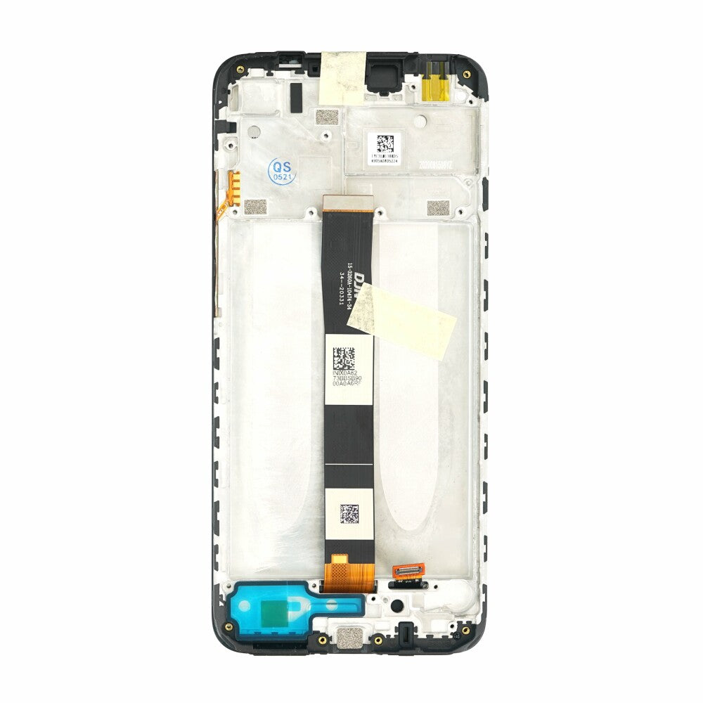 Original Display für Xiaomi Redmi 9AT schwarz LCD + Rahmen 560001C3LV00