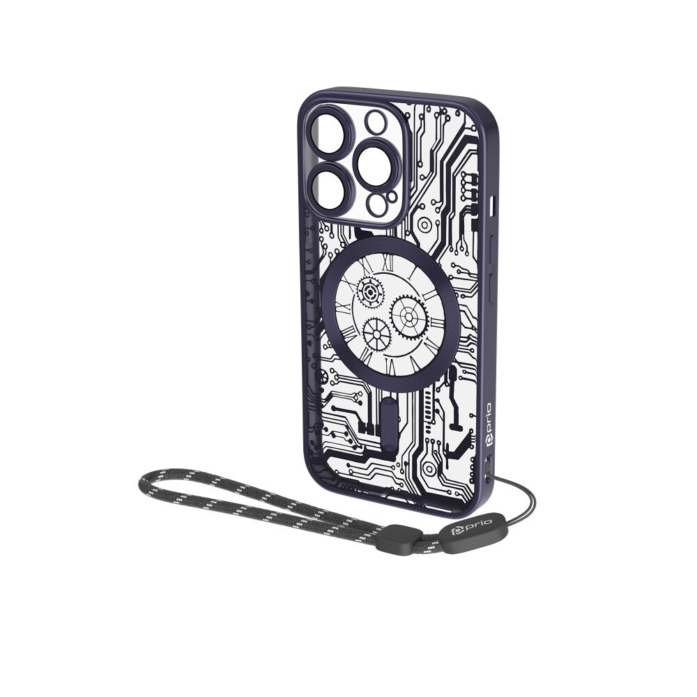 prio elegante Handyhülle MAG für iPhone 12 mini schwarz