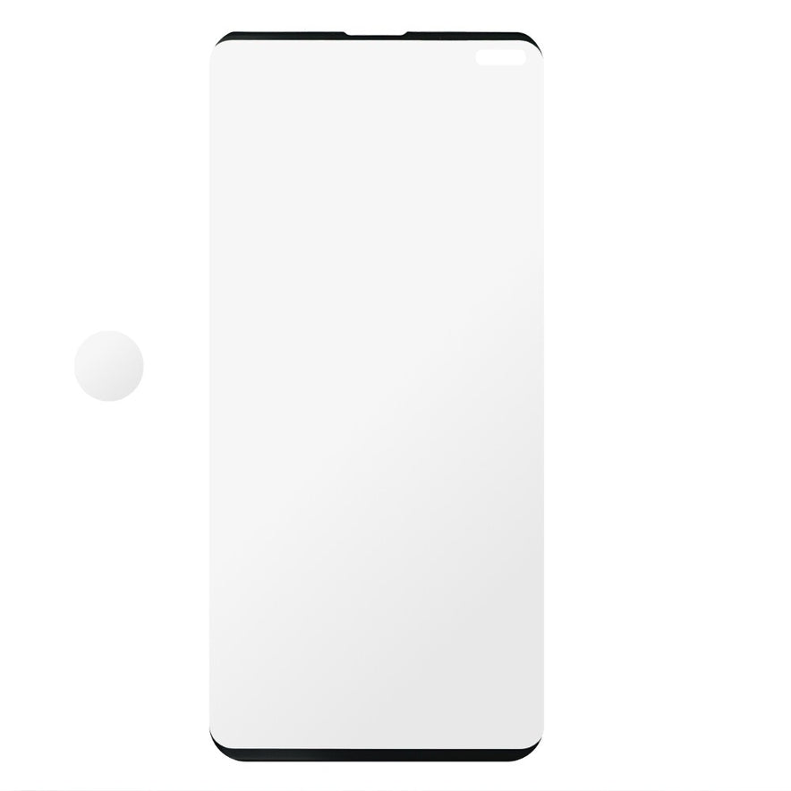prio 3D Displayschutzglas für Samsung S10+, mit Sensorglas schwarz