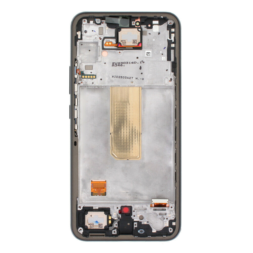 Samsung Display + Rahmen (montiert) A346B Galaxy A34 5G schwarz GH82-31200A