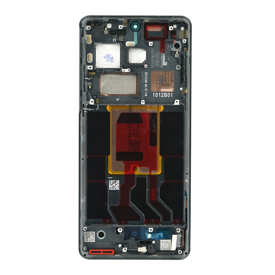 Display für OnePlus 12 LCD + Rahmen schwarz Touch