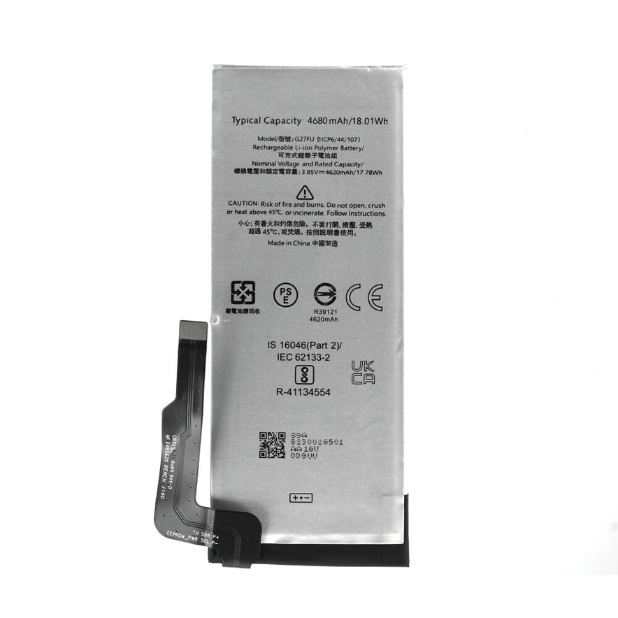 G27FU Akku für Google Pixel 5a 5G wie Original Batterie Ersatzakku