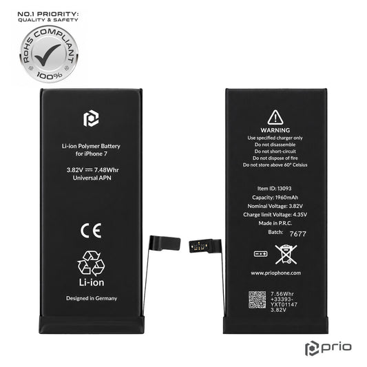 prio Akku für iPhone 7 (Universal APN)