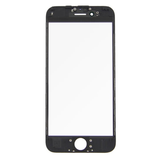 Displayglas für iPhone 6s schwarz Panzerfolie Displayschutz