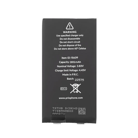 prio Batteriezelle / Akku für iPhone 12 / 12 Pro (ohne Flex-Kabel)