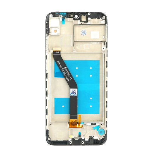 Displayeinheit + Rahmen für Huawei Y6 2019 schwarz, ohne Logo