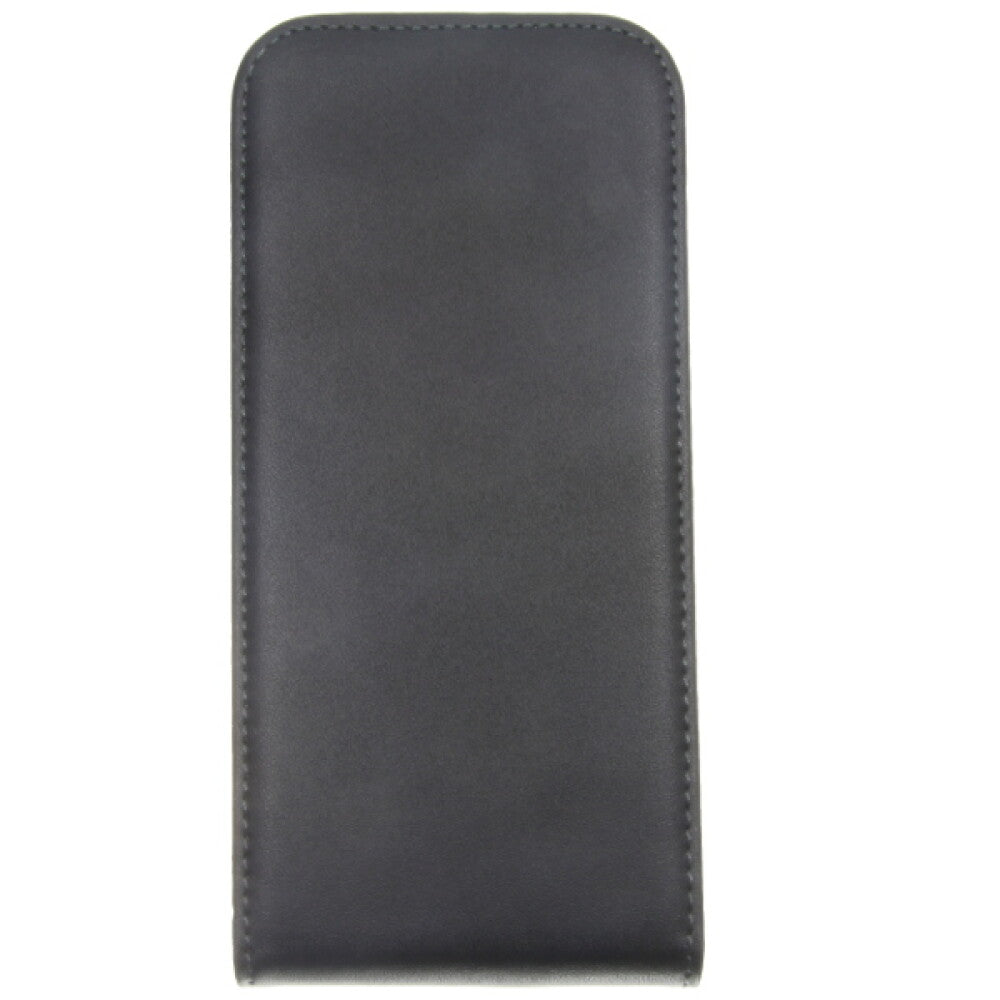 Leder Flip Handyhülle für HTC One M8 Schwarz 4250710552856