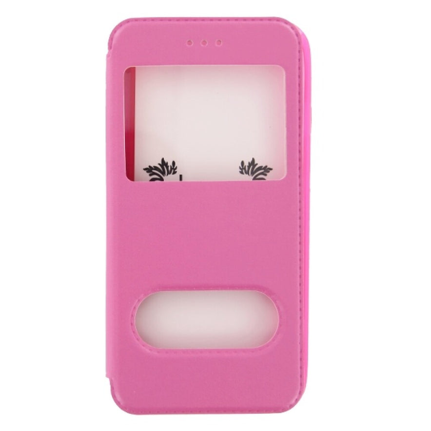 Flip Cover Handyhülle für iPhone 6 6s Pink Schutz Tasche