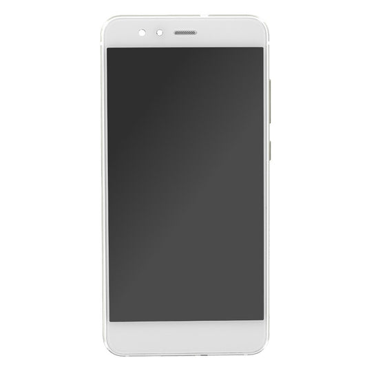 Displayeinheit + Rahmen für Huawei P10 Lite weiß, ohne Logo