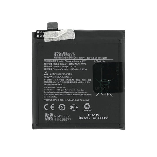 BLP745 Akku für OnePlus 7T Pro wie Original 4085mAh Batterie Ersatzakku