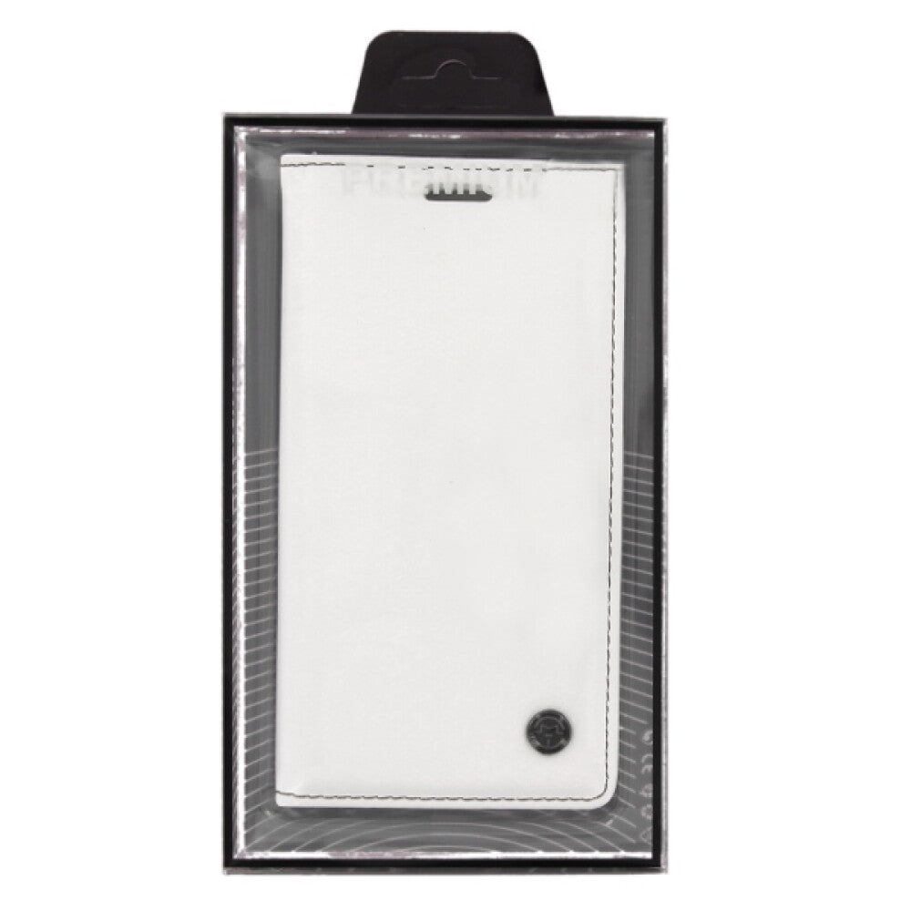 Book Case Handyhülle für Samsung Galaxy S7 Weiß Schutz Tasche