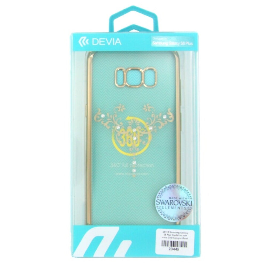 Original Schutzhülle für Samsung Galaxy S8 Plus Champagner Handy Tasche Schutz