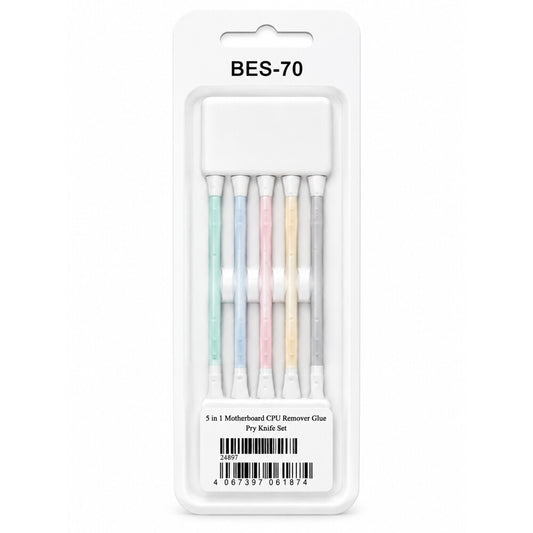 5-in-1 Set zum Entfernen von Motherboard und CPU, inklusive Kleber und Hebelmesser