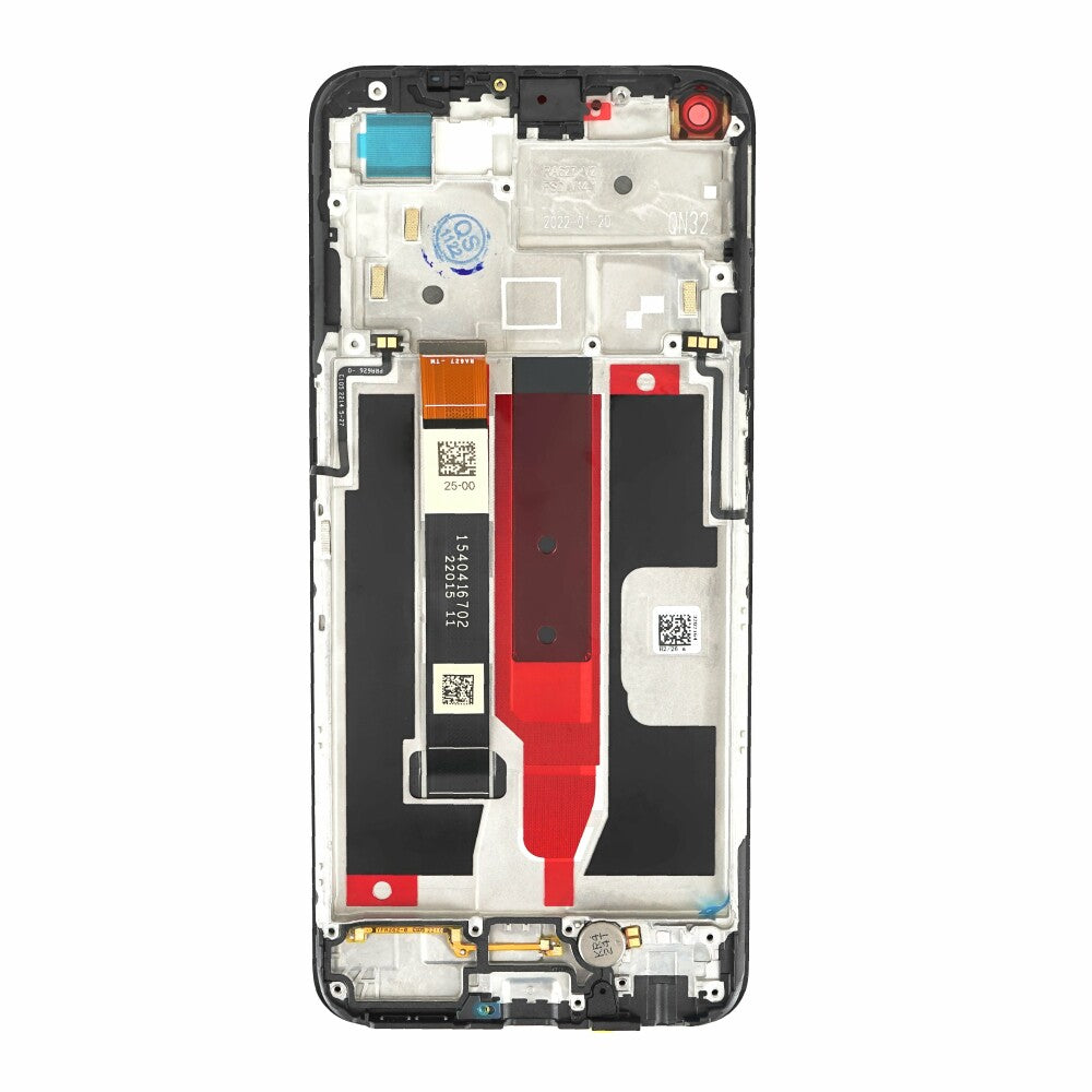 Original Display für Realme Narzo 30 5G RMX3242 LCD + Rahmen schwarz 4906662