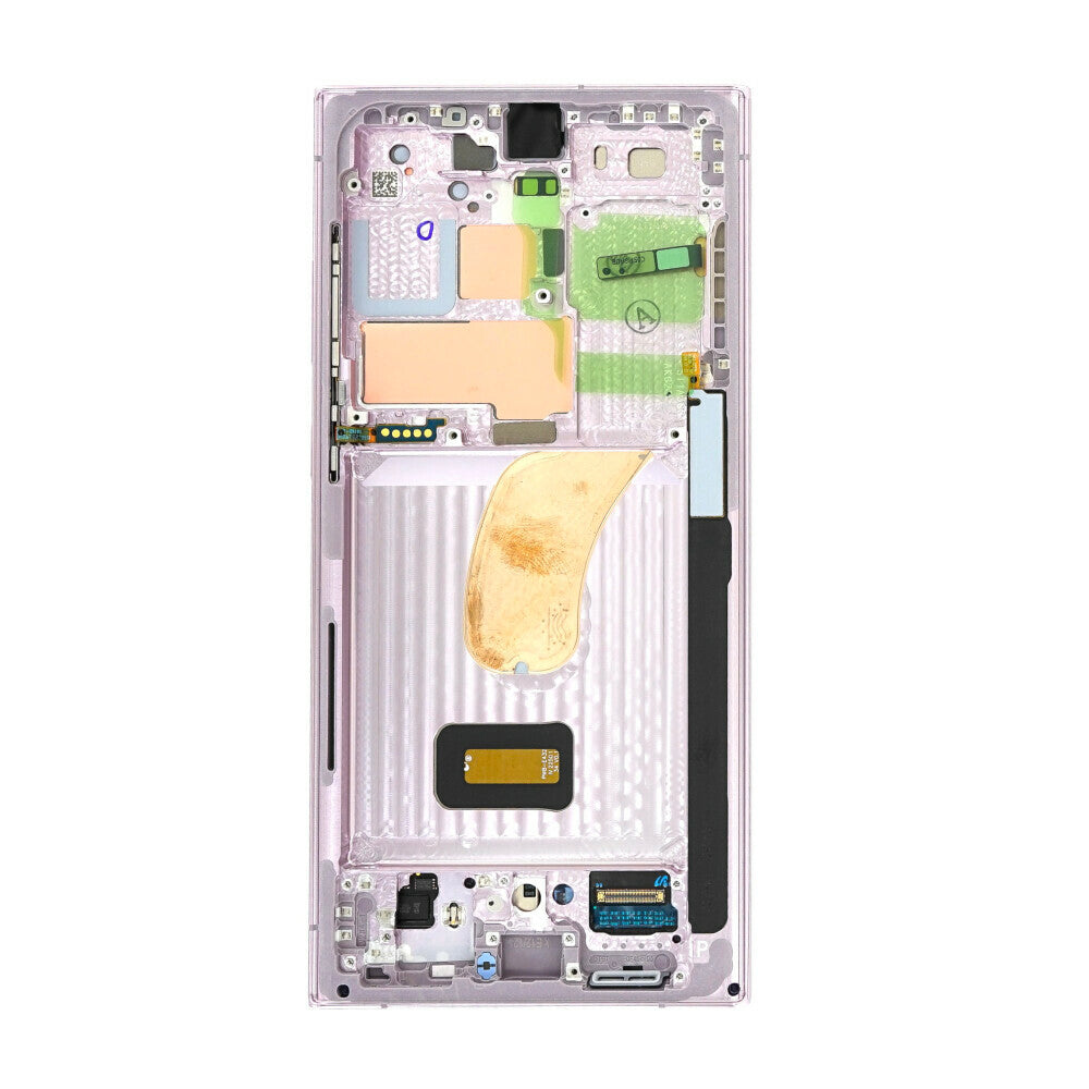 Original Display für Samsung Galaxy S23 Ultra Lavendel LCD + Rahmen GH82-30466D