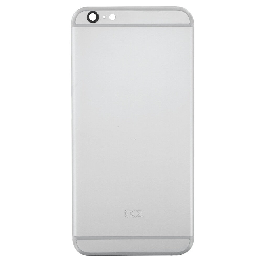 iPhone 6s Akkufachdeckel Backcover silber Akkufachdeckel Kameraglas Rückseite