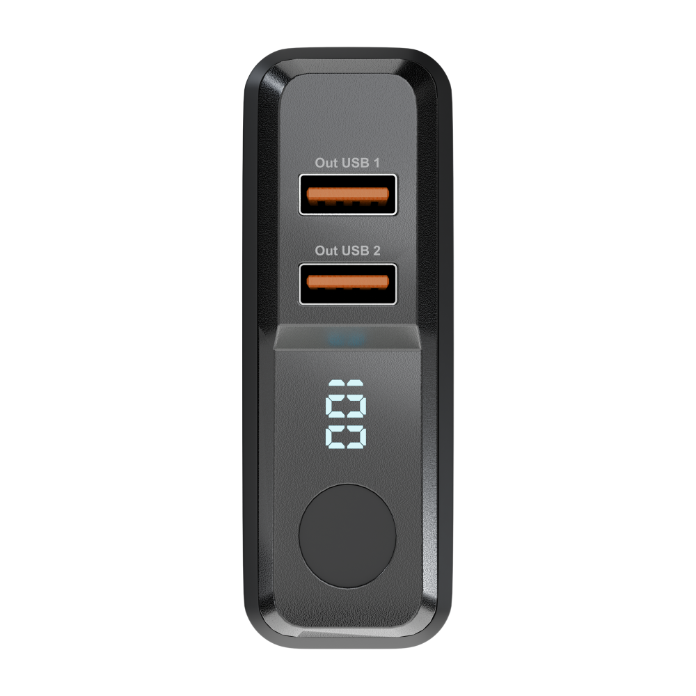 prio Schnelllade (22.5W SCP / 20W PD / QC3.0 ) Powerbank 20.000mAh schwarz