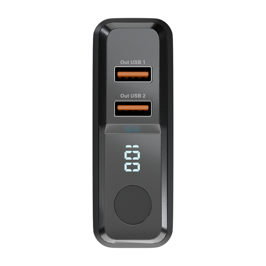 prio Schnelllade (22.5W SCP / 20W PD / QC3.0 ) Powerbank 20.000mAh schwarz