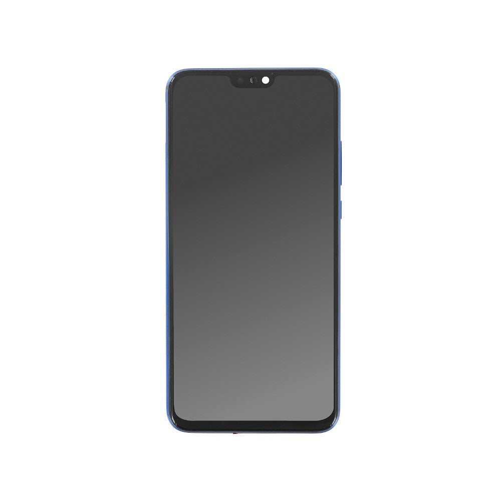 Displayeinheit + Rahmen Huawei Honor 8X/Honor View 10 Lite blau, ohne Logo