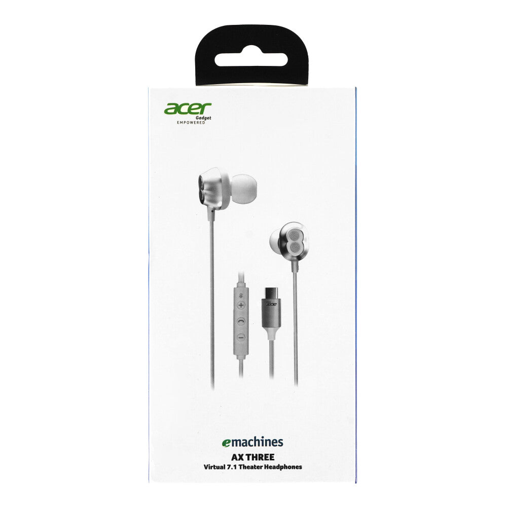 Original Emachines by Acer AX-THREE kabelgebundenes Headset weiß