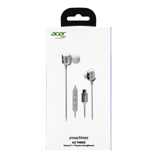 Original Emachines by Acer AX-THREE kabelgebundenes Headset weiß